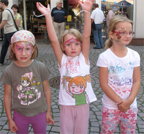 Jazz-Festival-Bensheim-Kinderschminken
